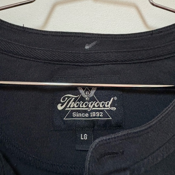 NWT Thorogood Men’s Vintage Wash Short Sleeve Pocket T-Shirt Size Large - Picture 7 of 11